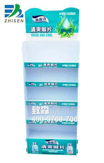 咽喉片 藥店促銷架定制